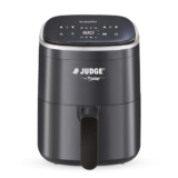 Judge By Prestige Instaair Digital 4L Air Fryer | 80% Less Oil Consumption | Air Fry, Grill, Roast, Bake | Digital Display | 8 Preset Menu | 1250 Watts | Easy To Clean | 1Y Warranty | Isi Certified