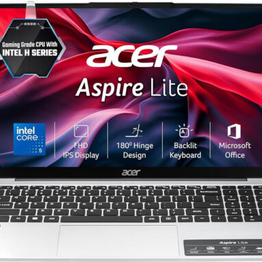 Acer Aspire 15 Lite(I5 14Th Gen) Intel Core 5 210H – (16 Gb/512 Gb Ssd/Windows 11 Home) Al15-52H Notebook(15.6 Inch, Pure Silver, 1.7 Kg)