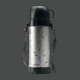 Milton Eiffel 1000 Insulated Hot Or Cold Flask 910 Ml Plastic Flask(Pack Of 1, Black, Grey)