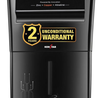 Kenstar Black Pureza. 8 L RO + UF + UV + Copper + Alkaline + Mineralizer Water Purifier Needs no service for 2 years(Black)