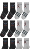 Indo Scott Men’S Ankle Socks – Moisture-Wicking, Breathable, Stylish, And Durable – Pack Of 12, Assorted