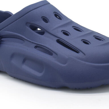 Action Cool 1001 Stylish Comfortable Lightweight Casual Slip On Clogs Men Sandals(Navy , 8)