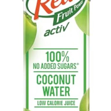 Real Activ Coconut Water Tetrapack – 1L | Hydrating Coconut Water with Health Benefits | No Added Flavour & Sugars | Tasty and Nutritious
