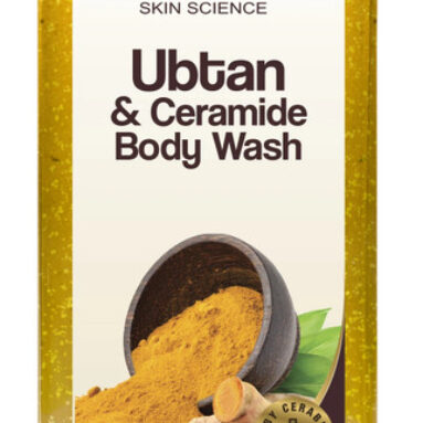 WOW SKIN SCIENCE Ubtan & Ceramide Body Wash | Radiance Boosting Cleanser | Revives Dull Skin(275 ml)
