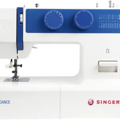 Singer Fm Elegance Electric Sewing Machine 24 Built-In Stitches 450 Spm 2 Year Warranty White